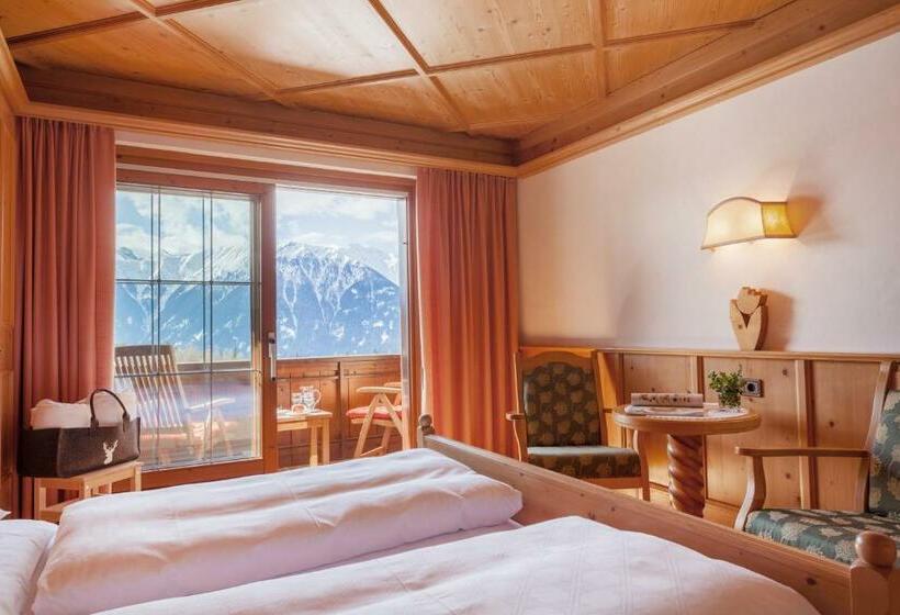 اتاق استاندارد با بالکن, Lärchenhof Natur