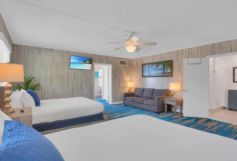 شقة ديلوكس غرفتين نوم مطلة على البحر, Seascape Resort & Marina