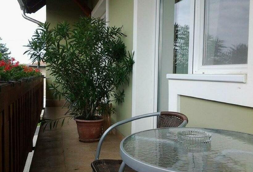 חדר סטנדרט עם מרפסת, Toldi Panzió Hévíz