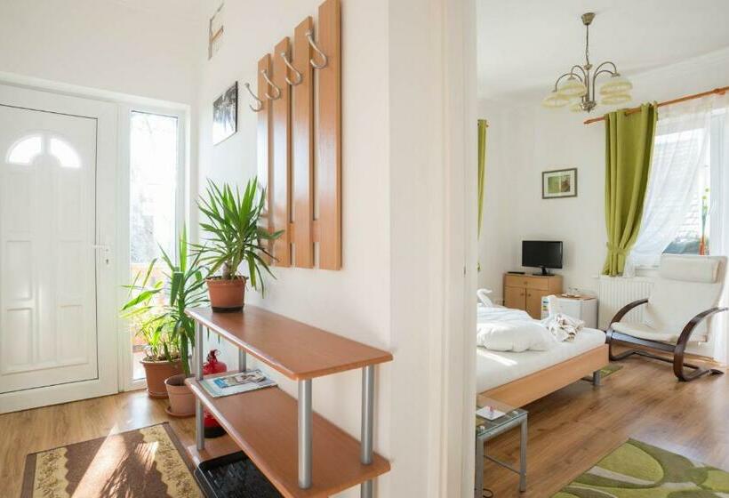 חדר סטנדרט עם מרפסת, Toldi Panzió Hévíz