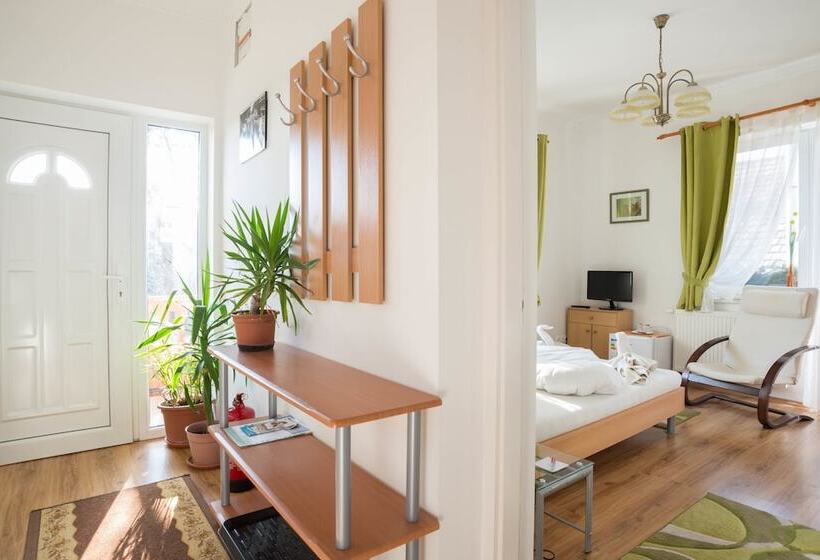 חדר סטנדרט עם מרפסת, Toldi Panzió Hévíz