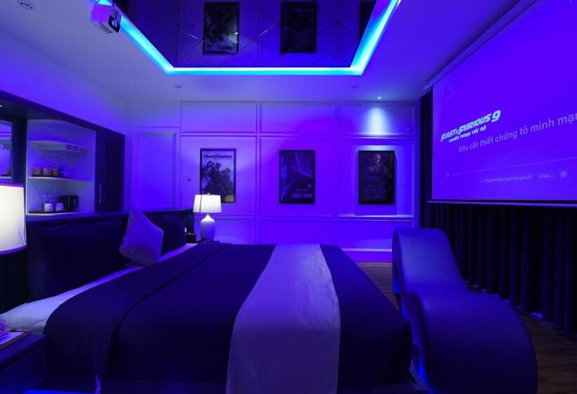 اتاق استاندارد با تخت بزرگ, Chiic House 3   Khách Sạn Tình Yêu