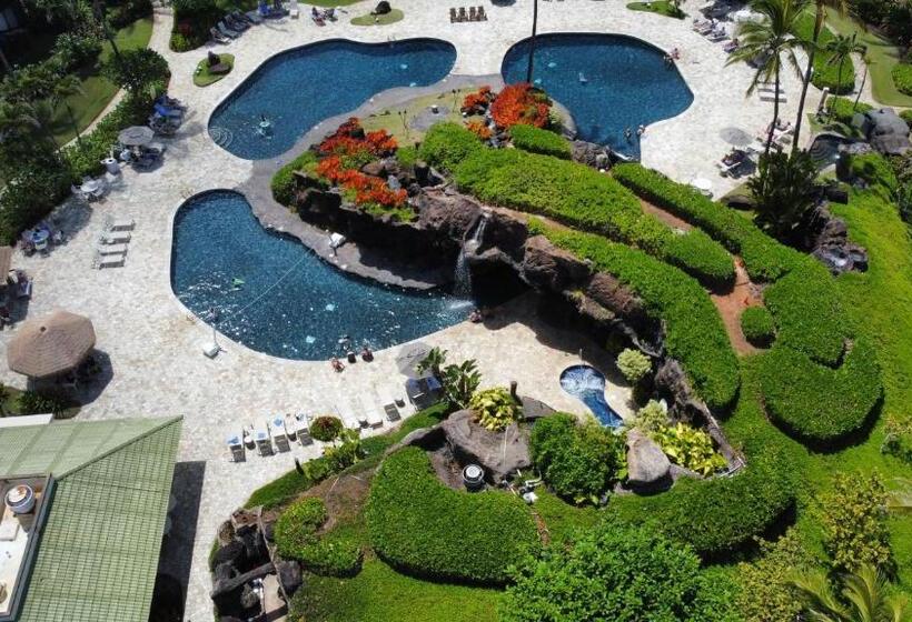 标准工作室带阳台, Kauai Beach Resort Room 2343