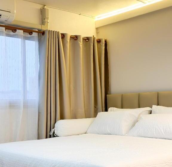 Кровать в Общей Комнате, Happiness Sleep T6 ห้องพักเมืองทองธานี