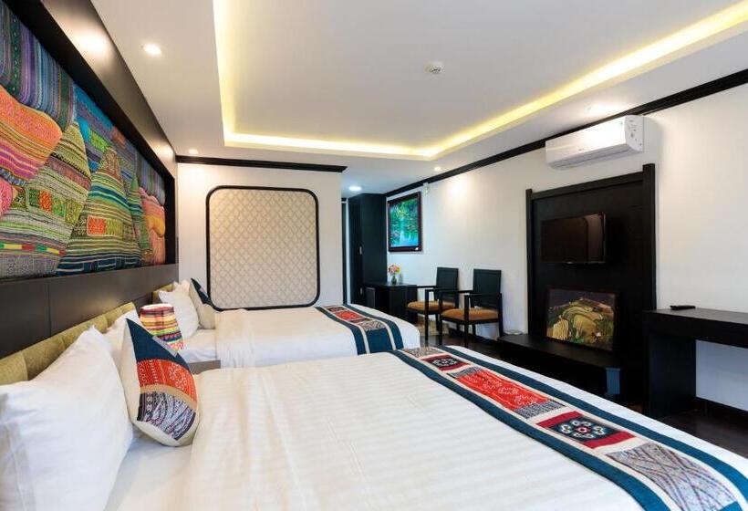 اتاق لوکس خانوادگی, Babeeni Family Hotel Sapa