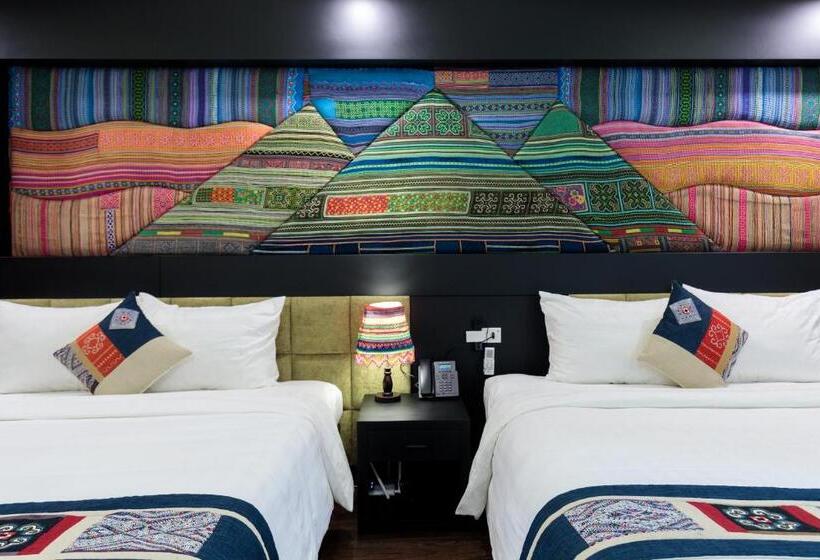 اتاق لوکس خانوادگی, Babeeni Family Hotel Sapa