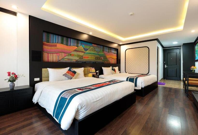 اتاق لوکس خانوادگی, Babeeni Family Hotel Sapa