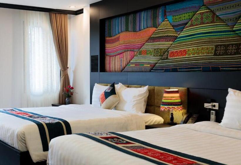 اتاق لوکس خانوادگی, Babeeni Family Hotel Sapa