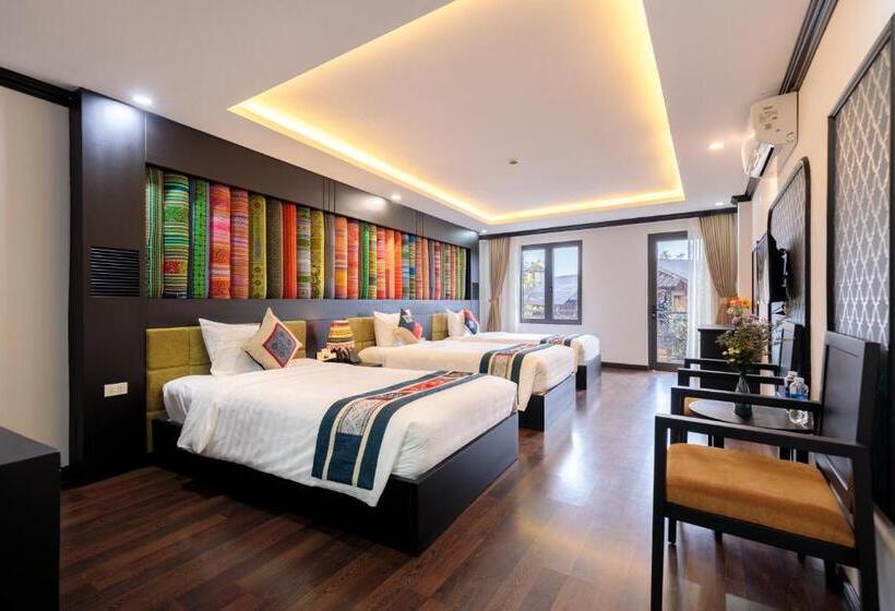 اتاق لوکس سه تخته, Babeeni Family Hotel Sapa