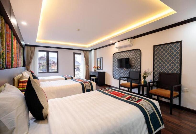 اتاق لوکس سه تخته, Babeeni Family Hotel Sapa