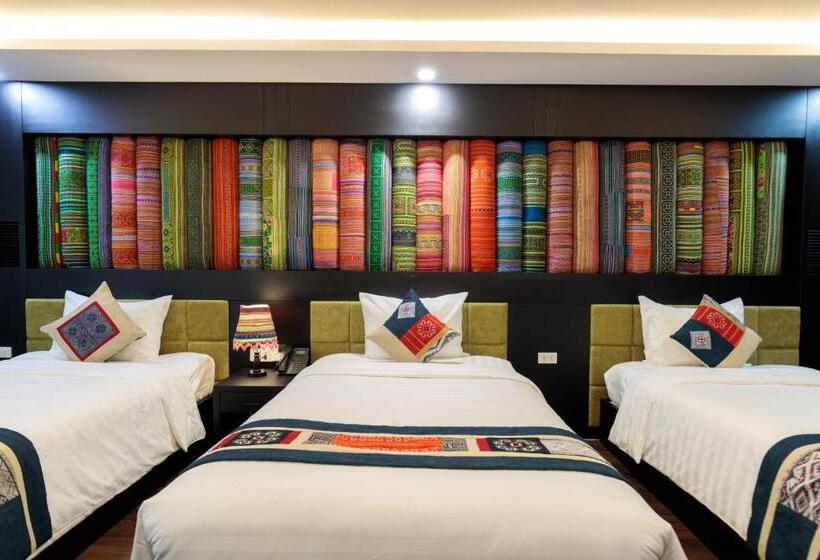 اتاق لوکس سه تخته, Babeeni Family Hotel Sapa