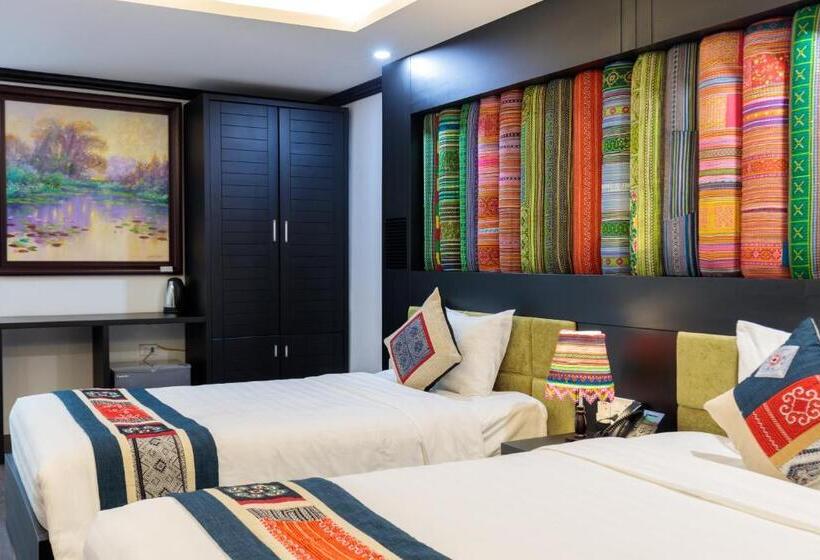 اتاق لوکس سه تخته, Babeeni Family Hotel Sapa