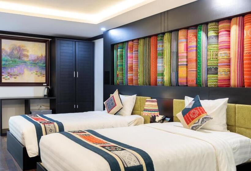 اتاق لوکس سه تخته, Babeeni Family Hotel Sapa