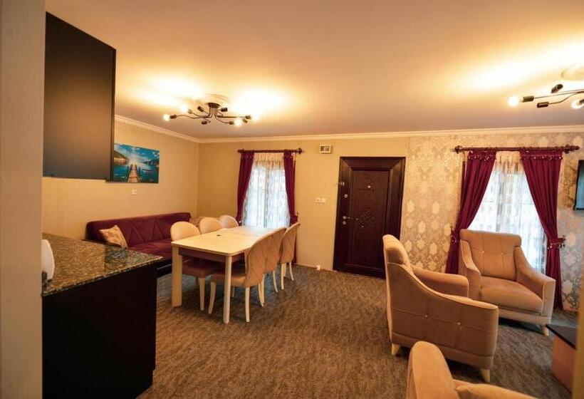 带1个卧室的豪华公寓, Monoi̇r Sui̇te Apart In Uzungöl
