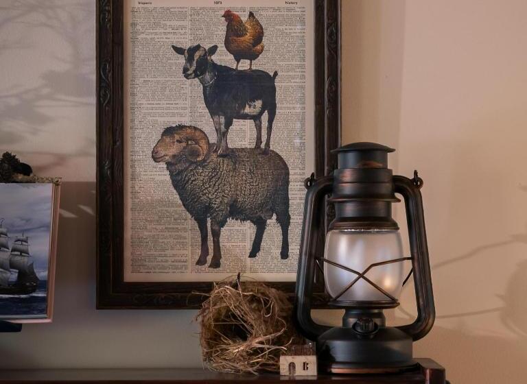 غرفة ديلوكس, Hideaway Farmlet Romantic Cottage With Miniature Goats