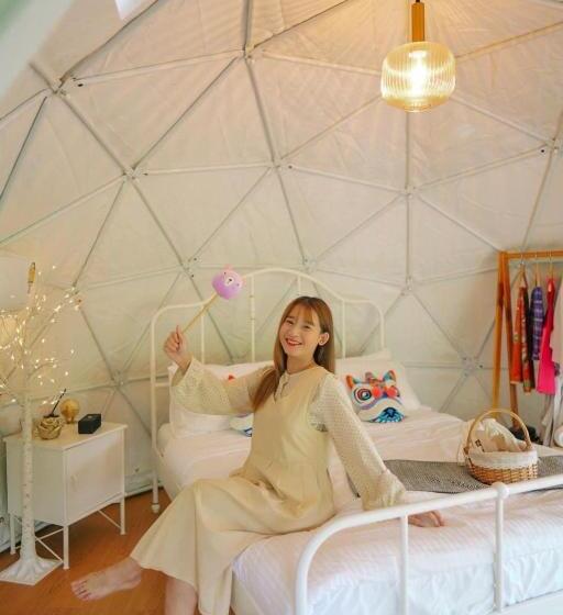 标准间带漩涡浴缸, Farm Hi Nan ฟาร์มไฮ่น่าน