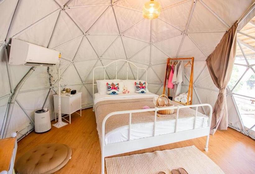 标准间带漩涡浴缸, Farm Hi Nan ฟาร์มไฮ่น่าน