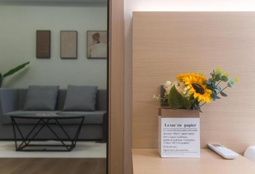 جناح غرفتين نوم, Weisu Service Apartment   Shenzhen Songpingshan Science And Technology Park Store