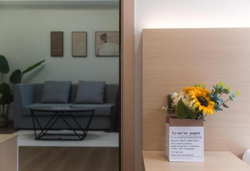 جناح غرفتين نوم, Weisu Service Apartment   Shenzhen Songpingshan Science And Technology Park Store