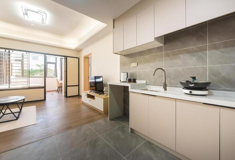 جناح غرفتين نوم, Weisu Service Apartment   Shenzhen Songpingshan Science And Technology Park Store