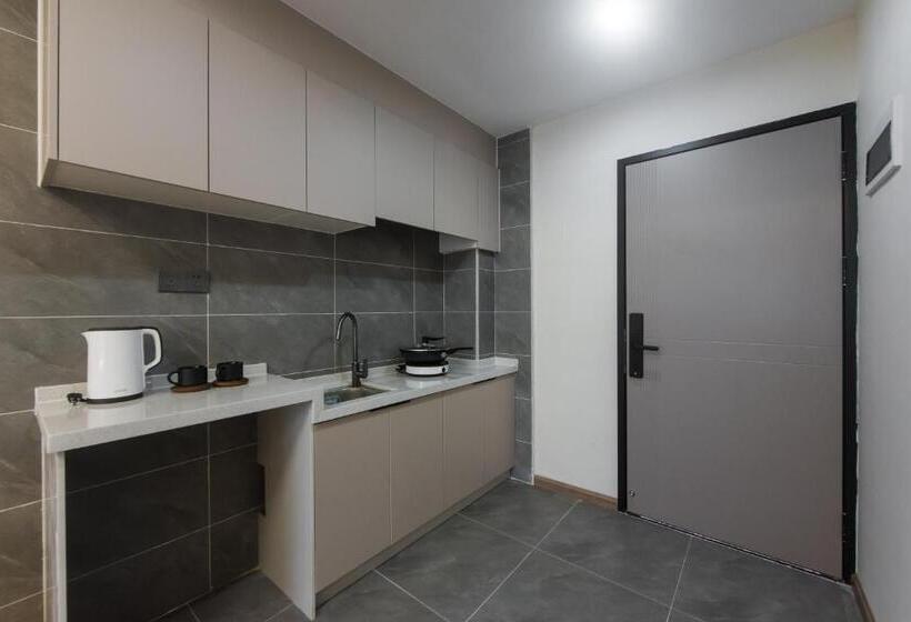 جناح غرفتين نوم, Weisu Service Apartment   Shenzhen Songpingshan Science And Technology Park Store