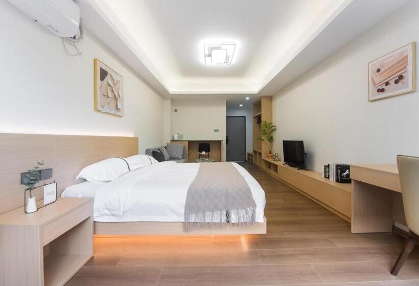 غرفة تنفيذية, Weisu Service Apartment   Shenzhen Songpingshan Science And Technology Park Store