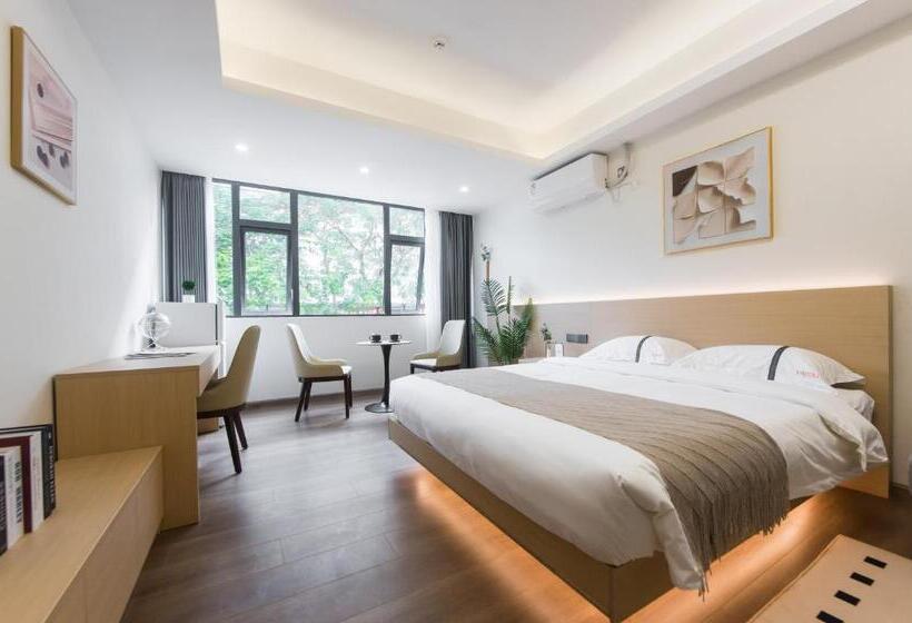 غرفة تنفيذية, Weisu Service Apartment   Shenzhen Songpingshan Science And Technology Park Store
