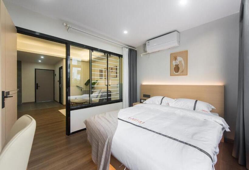 جناح غرفتين نوم, Weisu Service Apartment   Shenzhen Songpingshan Science And Technology Park Store