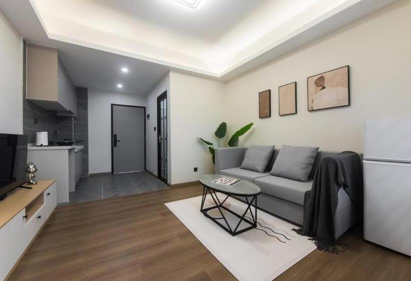 جناح غرفتين نوم, Weisu Service Apartment   Shenzhen Songpingshan Science And Technology Park Store