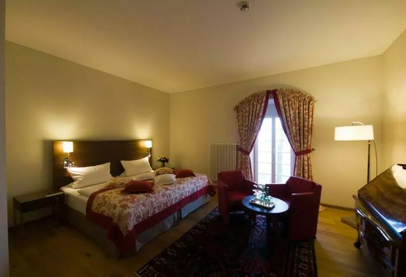 デラックスルーム, Pałac Pakoszów Schlosshotel Wernersdorf