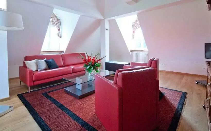 1ベッドルームアパートメント, Pałac Pakoszów Schlosshotel Wernersdorf