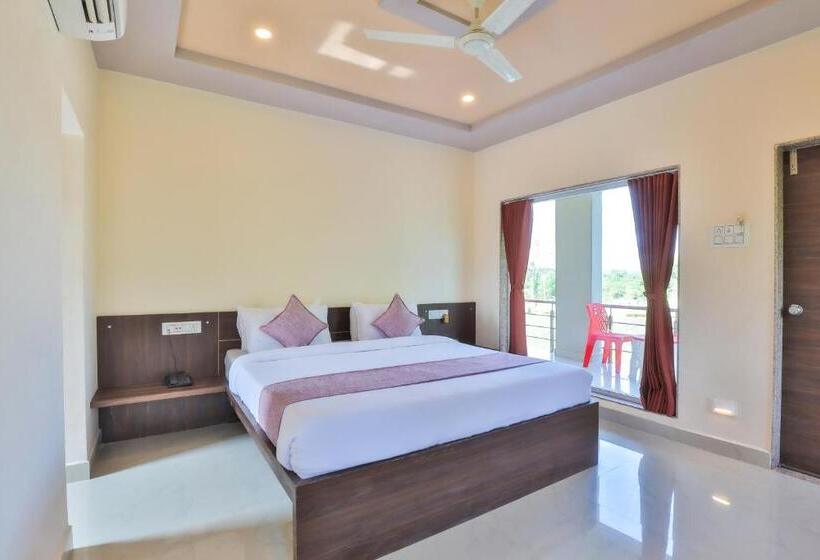 标准间带阳台, Aaranya Gir Resort