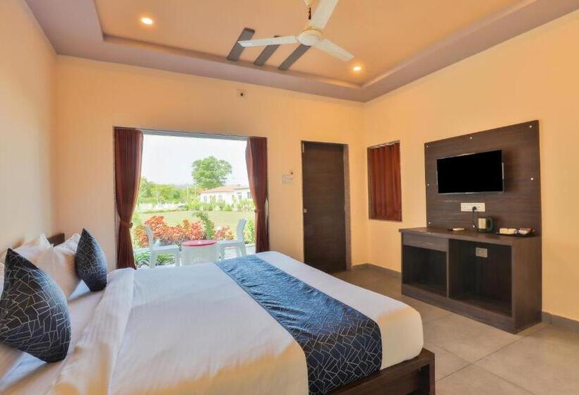 标准间带阳台, Aaranya Gir Resort