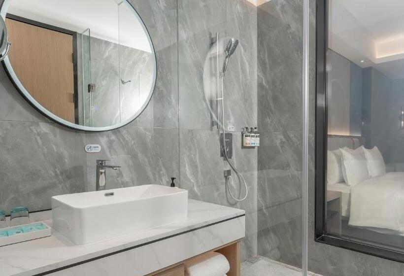 חדר סטנדרט עם מיטת קינג, Holiday Inn Express Quanzhou Taishang By Ihg