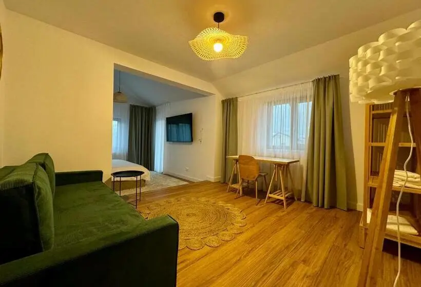 Huoneisto 1 Makuuhuone Puutarhanäkymä, Epic Vila Brașov, Cristian