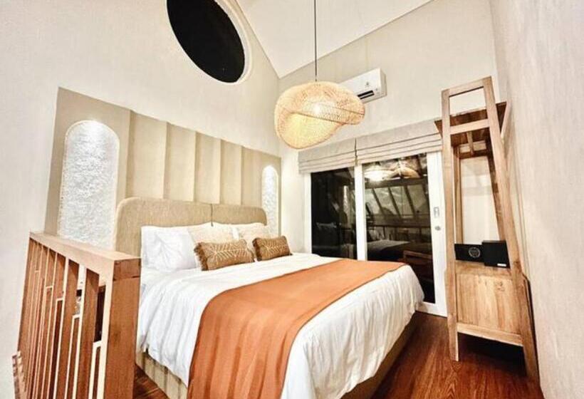 带大床的标准工作室, Tarate Loft Studio Ubud