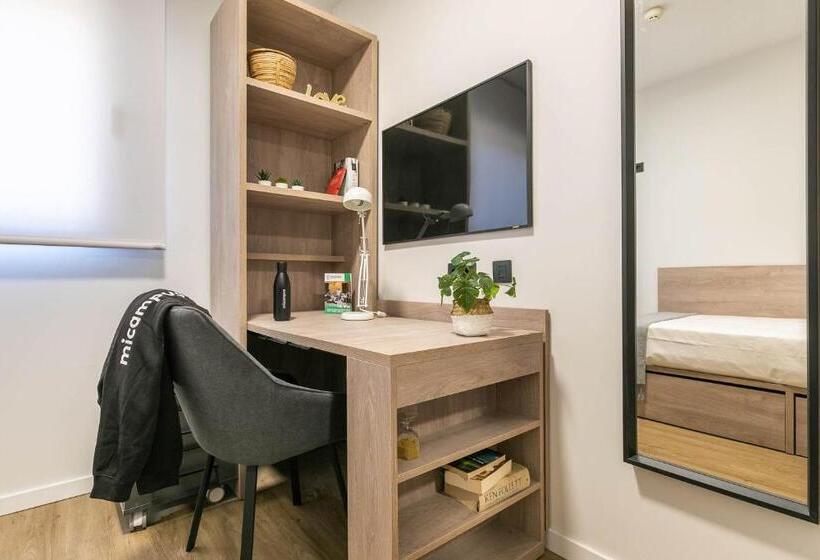 스탠다드 싱글 룸, Micampus Getafe Flats