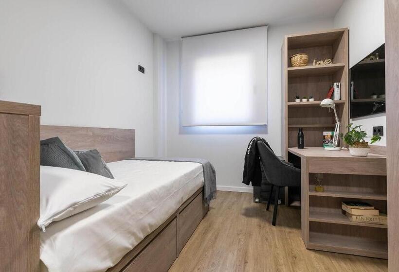스탠다드 싱글 룸, Micampus Getafe Flats