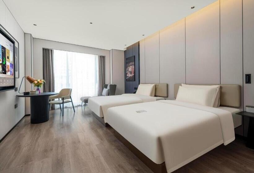 Номер Superior, Atour Hotel Zhoushan Putuo Banshengdong Wharf