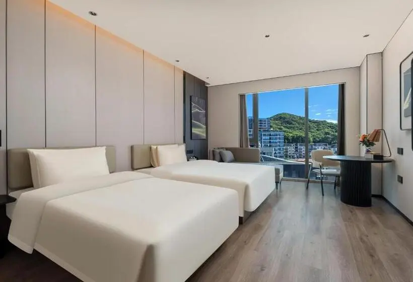 اتاق استاندارد با چشم‌انداز, Atour Hotel Zhoushan Putuo Banshengdong Wharf