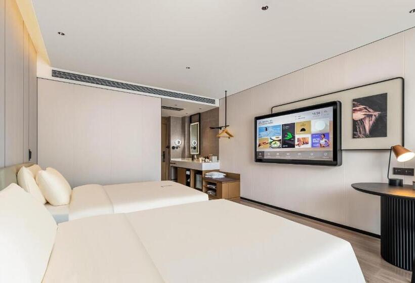 غرفة قياسية ذات إطلالة, Atour Hotel Zhoushan Putuo Banshengdong Wharf