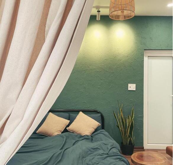 اتاق استاندارد با چشمانداز باغ, Babahouse2 Homestay Tp Vinh, View Sân Vườn