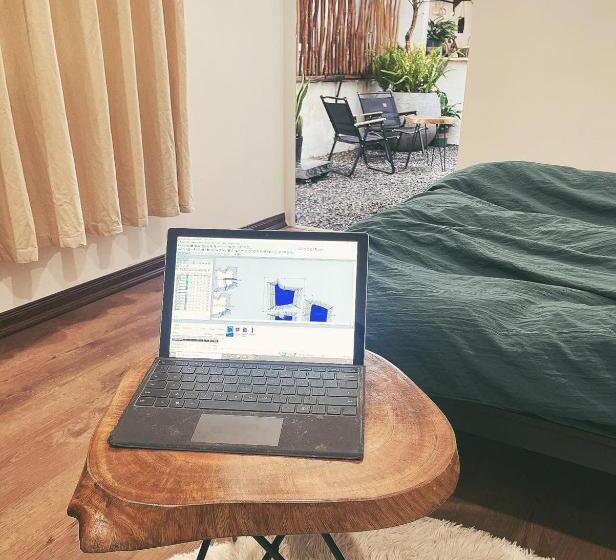 اتاق استاندارد با چشمانداز باغ, Babahouse2 Homestay Tp Vinh, View Sân Vườn