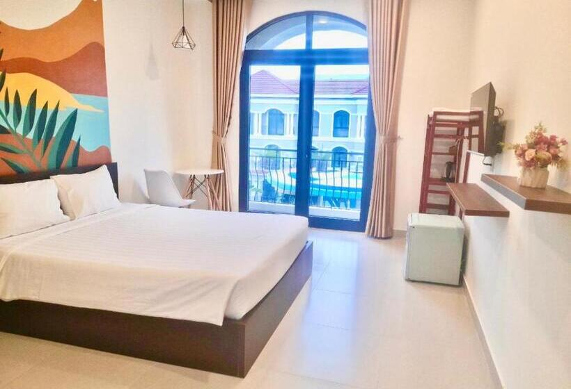اتاق استاندارد با تخت بزرگ, Lucky Sea View Grand World Phu Quoc