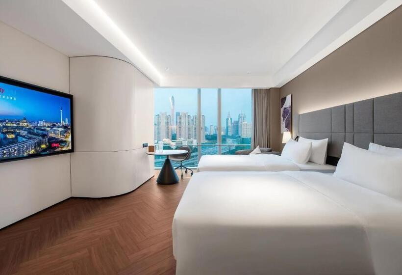 수피리어 룸, Intercity Hotel Futian Zhongzhou Bay