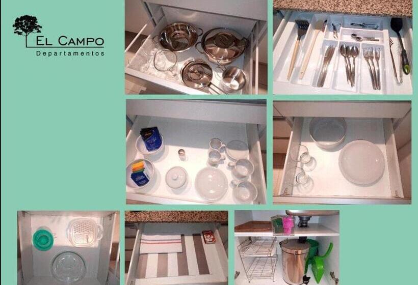 شقة غرفة واحدة مطلة على حمام السباحة, El Campo Departamentos
