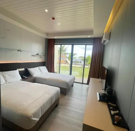 オーシャンビューデラックスルーム, W Golf Resort