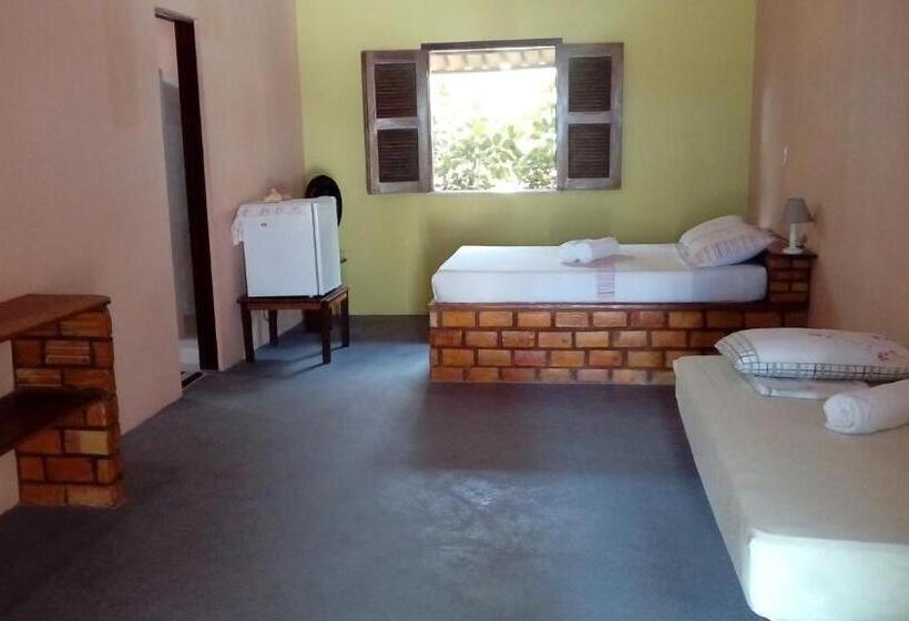 带阳台的豪华间, Pousada Recanto Verde