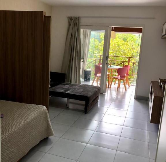 آپارتمان 1 خوابه با چشمانداز استخر, Apto Novo No Melhor D Pipa