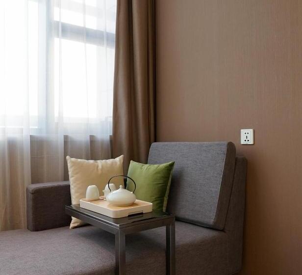 חדר סטנדרט פנימי, Atour Hotel Tianjin Binhai Second Avenue Branch